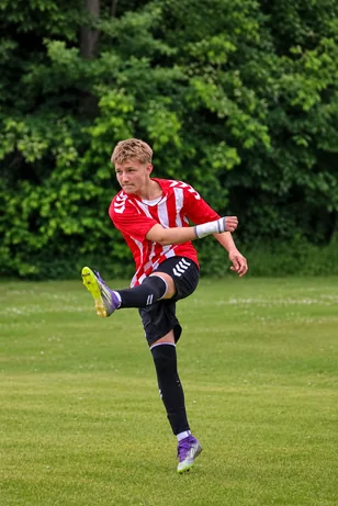 Spieler der SG Nieharde im Einsatz